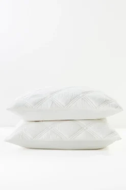 Soft Surroundings Toluca Diamond Euro Sham><noscript><img width=