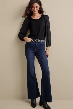 Soft Surroundings Ultimate Denim Flare Jeans> Everyday Styles|Wear Now Styles