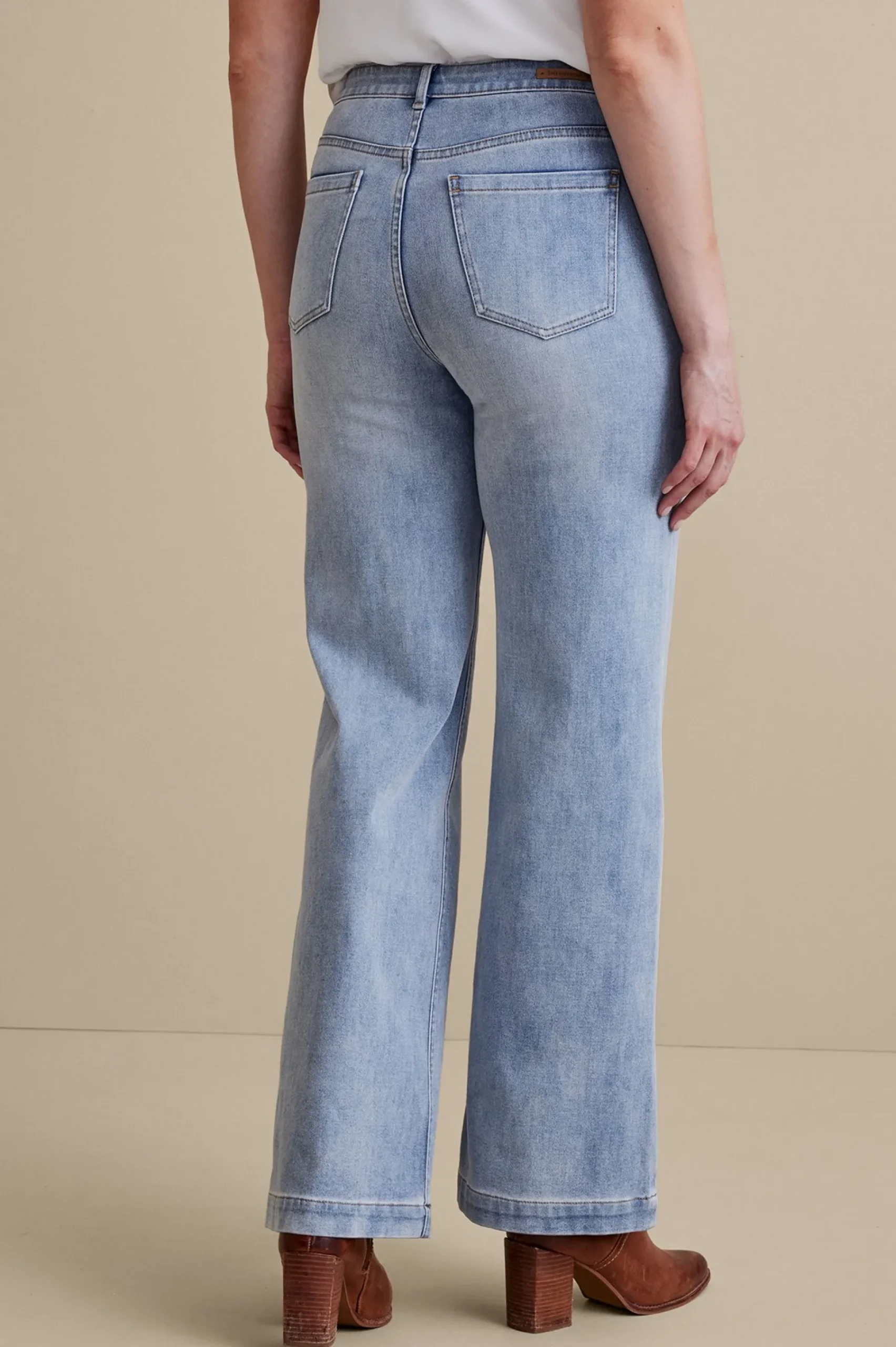 Soft Surroundings Ultimate Denim Wide Leg Jeans> Everyday Styles|Wear Now Styles