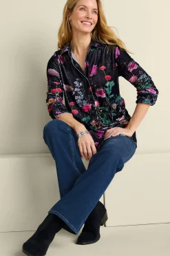 Soft Surroundings Velvet Boyfriend Tunic Shirt> Everyday Styles|EVelvet Styles