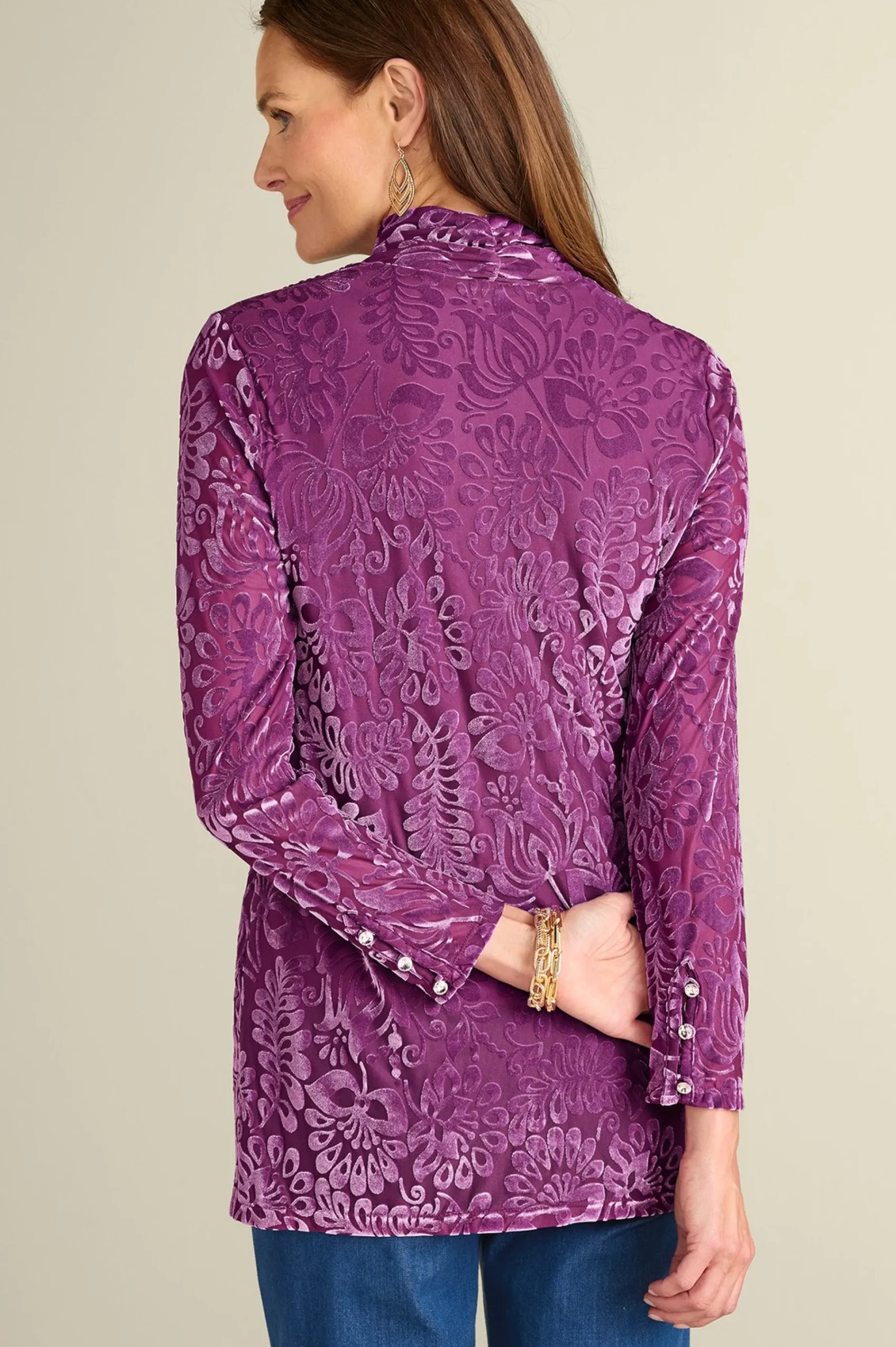 Soft Surroundings Walden Velvet Turtleneck> Feminine Flourish|Everyday Styles